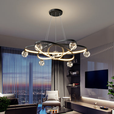 bubbles chandelier